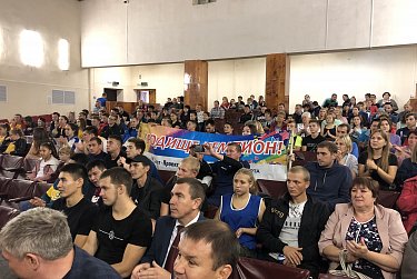 Сельчане состязались в спорте